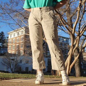 ❴ Carhartt khaki pants with utility pockets ❵